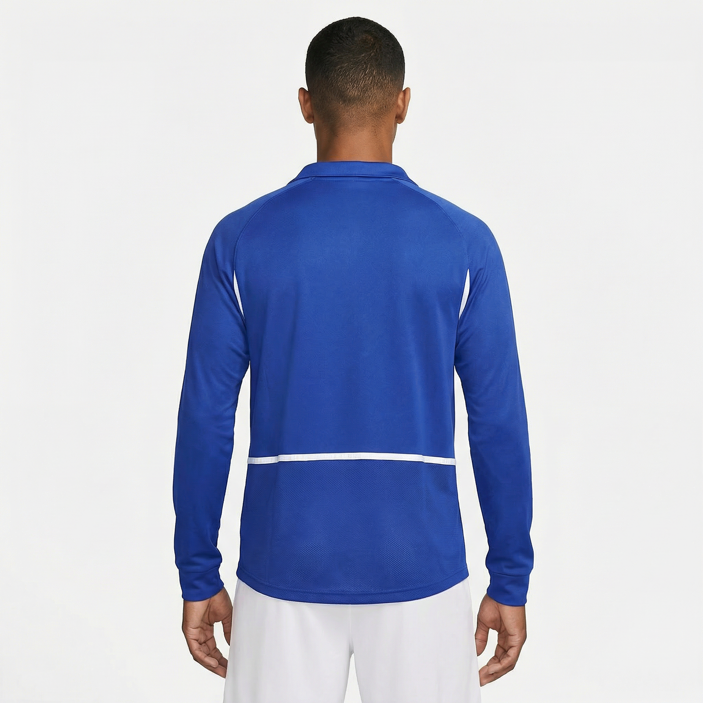 Camisa Nike Brasil Retrô 2002 Manga longa Azul Torcedor