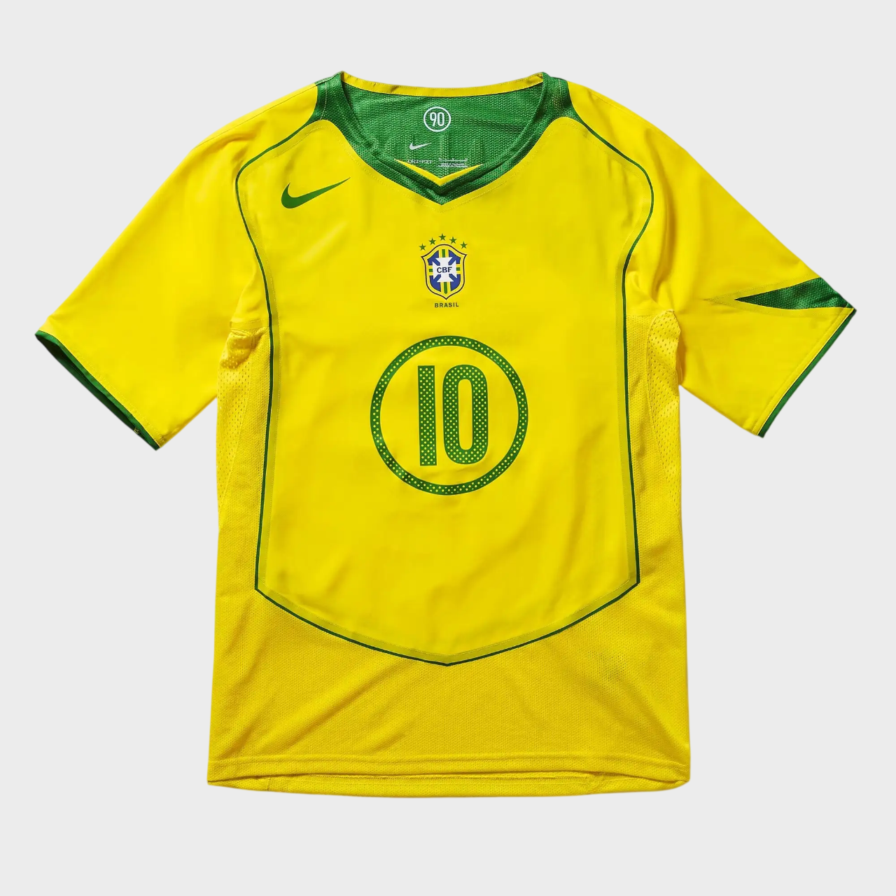 Camisa Seleção Brasileira I 2004 Reedição Total 90 Nike