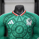 Camisa México 26/27 Uniforme I - Modelo Jogador (Manga Longa)