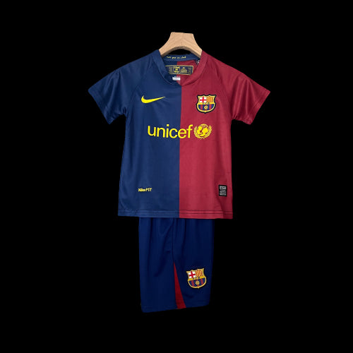 Conjunto Infantil Retrô - Barcelona 08/09 I Home