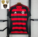 Camisa Flamengo 25/26 I Home - Versão Torcedor (Patch Libertadores 2025 COMPLETO)