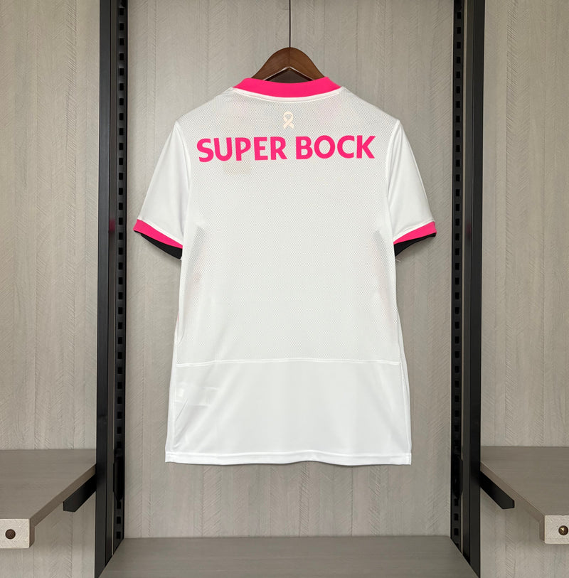 Camisa Sporting 25/26 White - Modelo Torcedor