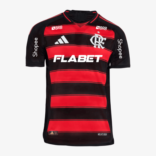 Camisa Mengão 2025/26 I Authentic Com Patrocínios