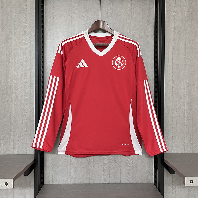 Camisa Internacional 25/26 Manga Longa - Modelo Torcedor
