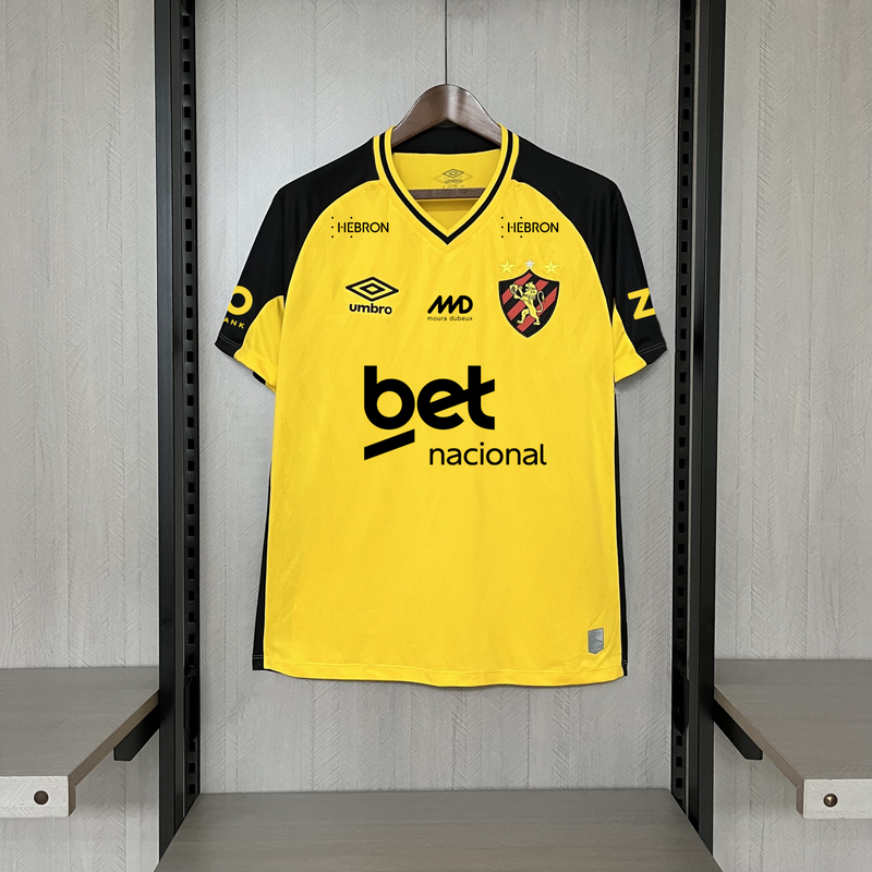 Camisa Sport 25/26 Uniforme II - Modelo Torcedor (Todos os Patrocinadores)