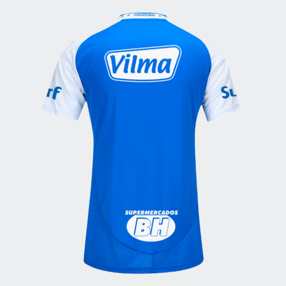 Camisa Feminina adidas Cruzeiro 2025/26 I Com Patrocínios
