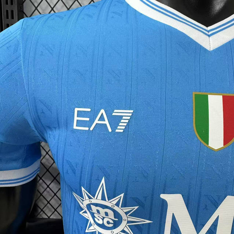 Camisa Napoli 25/26 Uniforme I - Modelo Jogador