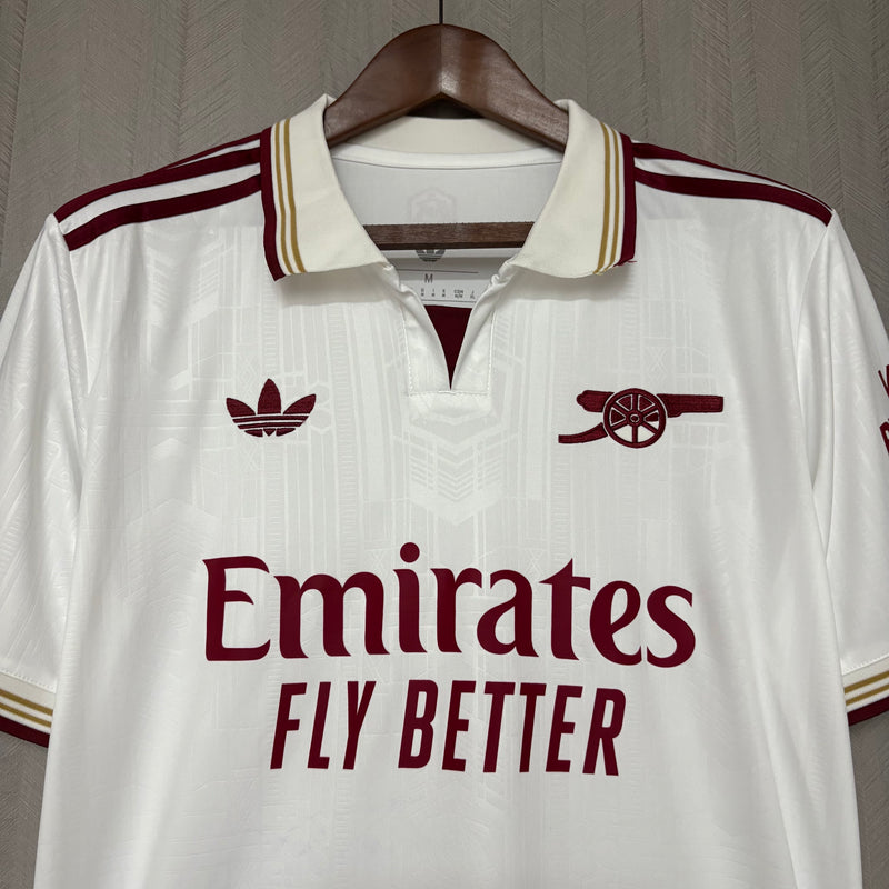 Camisa Arsenal 25/26 Uniforme III - Modelo Torcedor