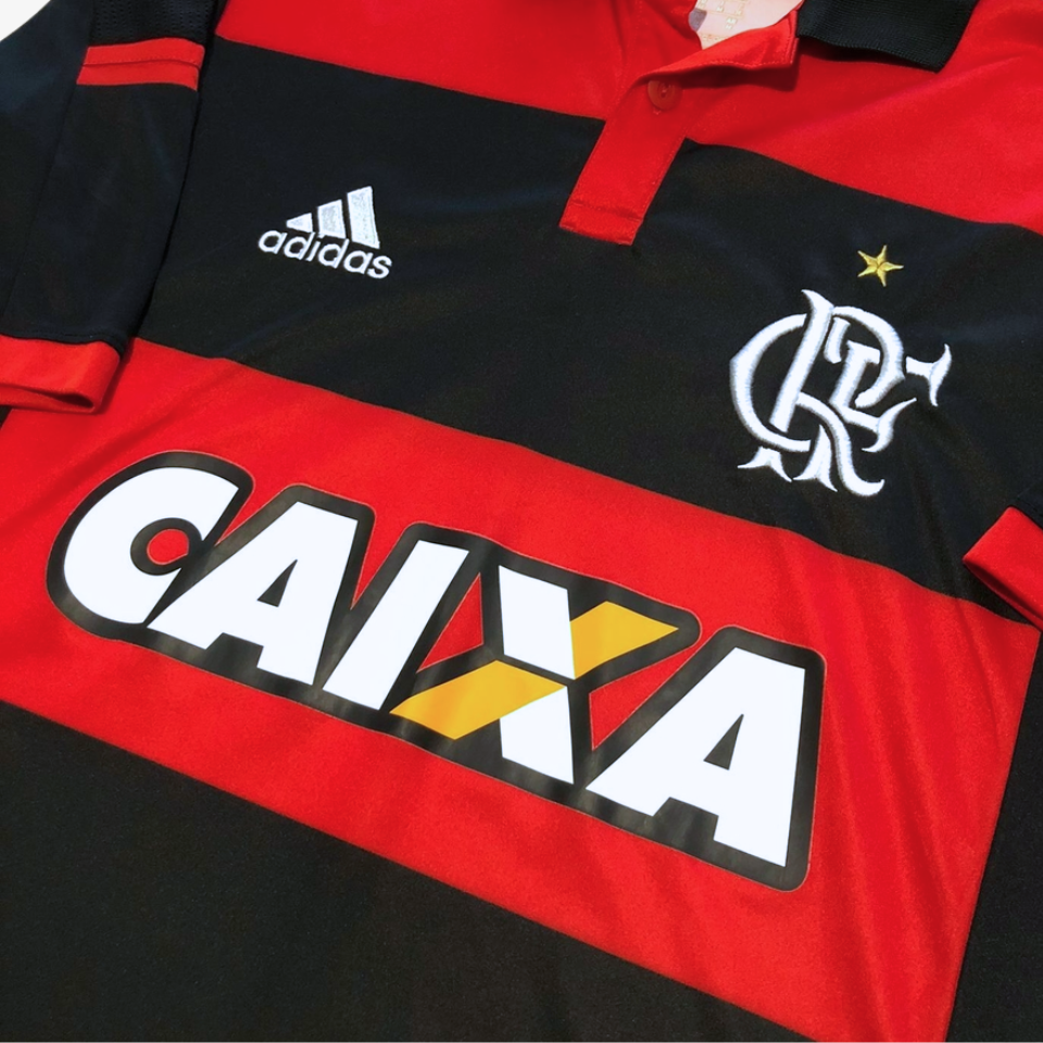 Camisa Mengão 2014 I Retrô com Patrocinadores