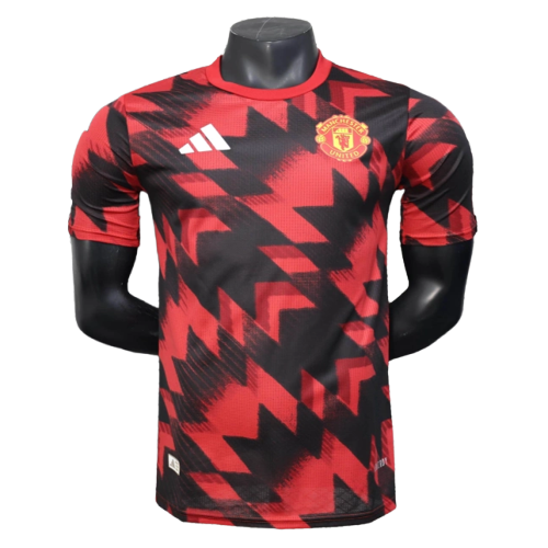 Camisa Manchester United 25/26 Treino - Vermelho - Versão Jogador