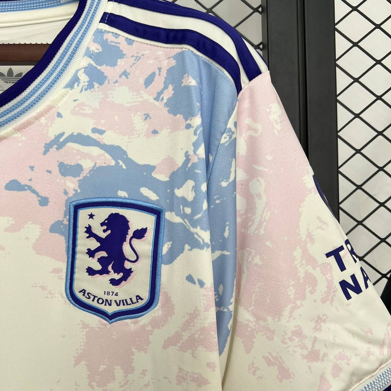 Camisa Aston Villa 25/26 Uniforme III - Modelo Torcedor