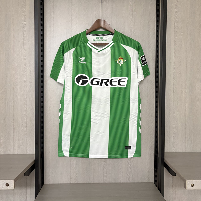 Camisa Real Betis 25/26 Uniforme I - Modelo Torcedor