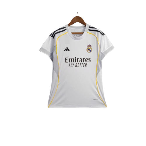 Camisa Real Madrid 25/26 I Home - Feminina