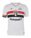 Camisa São Paulo 25/26 I Home - Patrocinado - Versão Torcedor