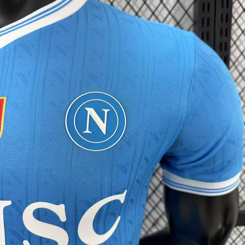 Camisa Napoli 25/26 Uniforme I - Modelo Jogador