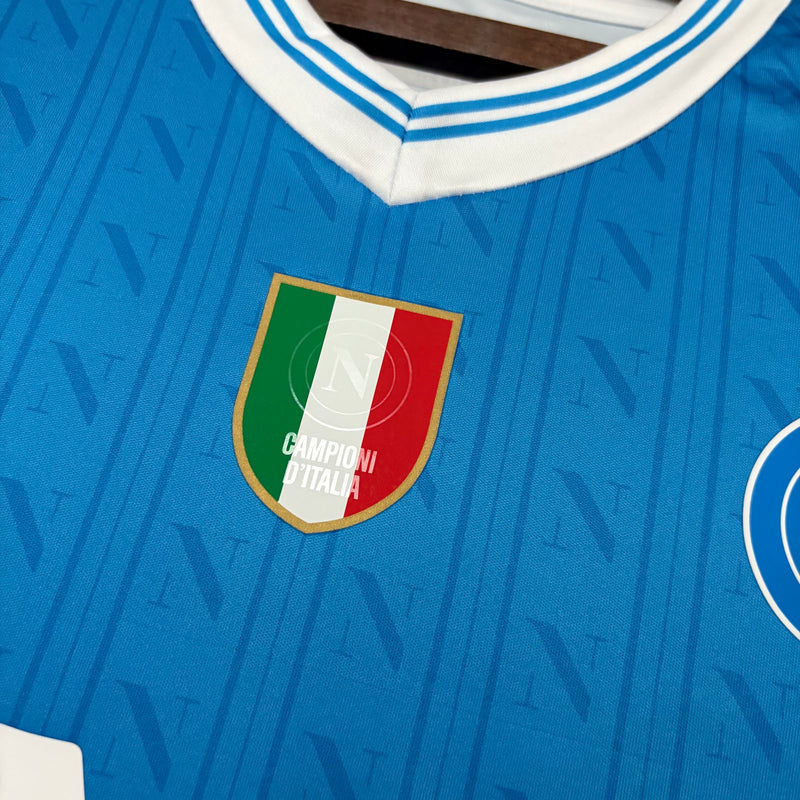 Camisa Napoli 25/26 Uniforme I - Modelo Torcedor