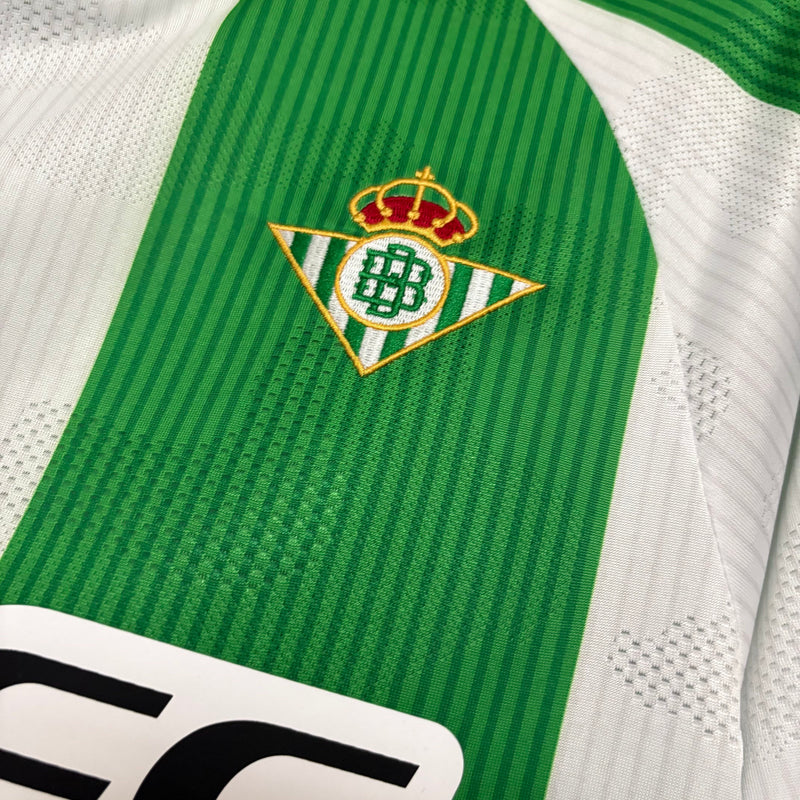 Camisa Real Betis 25/26 Uniforme I - Modelo Torcedor