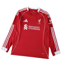Camisa Liverpool 25/26 Uniforme I - Modelo Torcedor (Manga Longa)