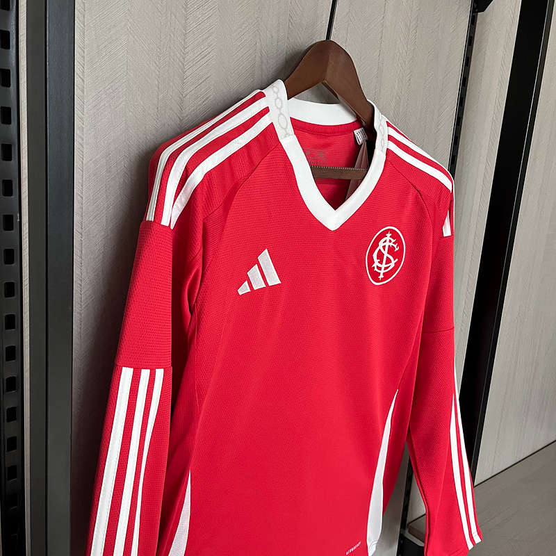 Camisa Internacional 25/26 Manga Longa - Modelo Torcedor