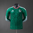 Camisa México 26/27 Uniforme I - Modelo Jogador (Manga Longa)