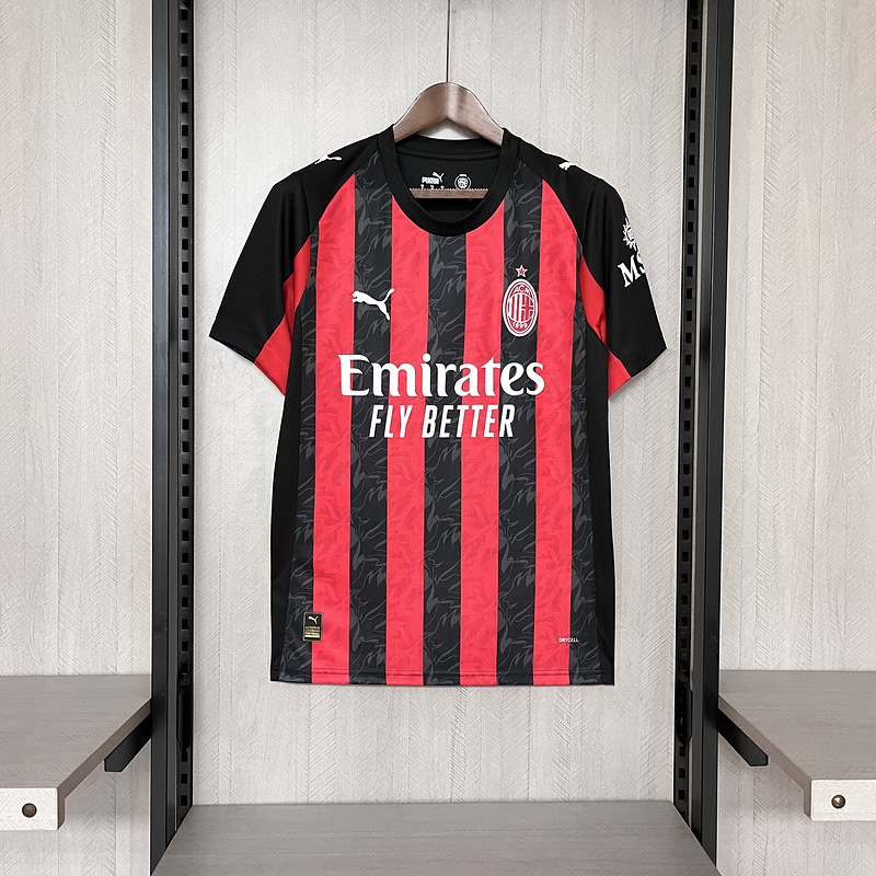 Camisa do Milan 25/26 - Modelo Torcedor