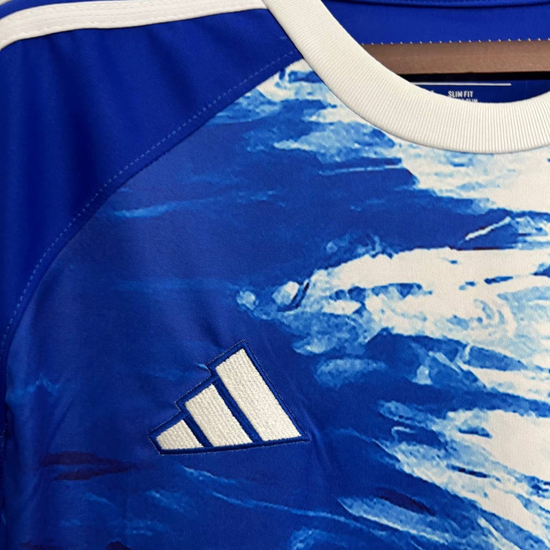 Camisa Como 25/26 Uniforme I - Modelo Torcedor