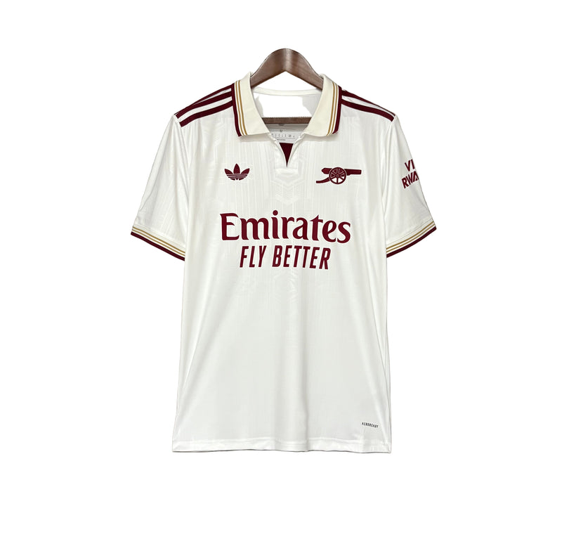 Camisa Arsenal 25/26 Uniforme III - Modelo Torcedor