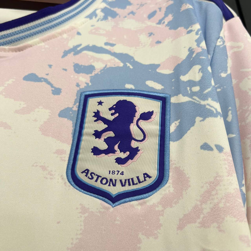 Camisa Aston Villa 25/26 Uniforme III - Modelo Torcedor