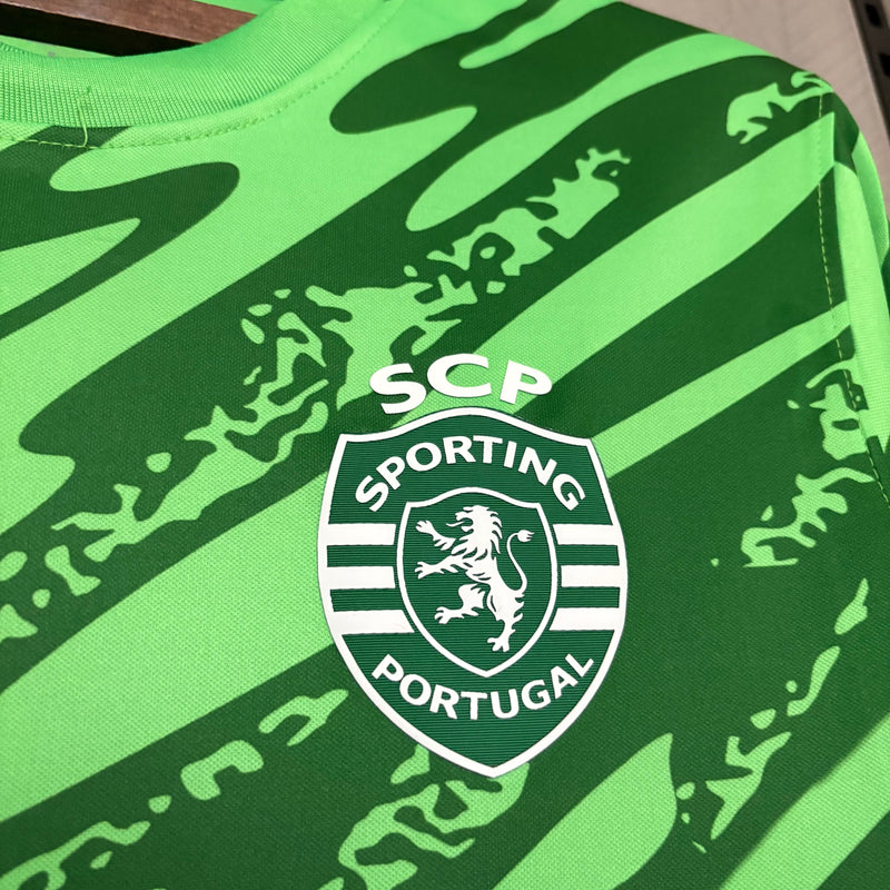Camisa Sporting 25/26 Goleiro - Modelo Torcedor