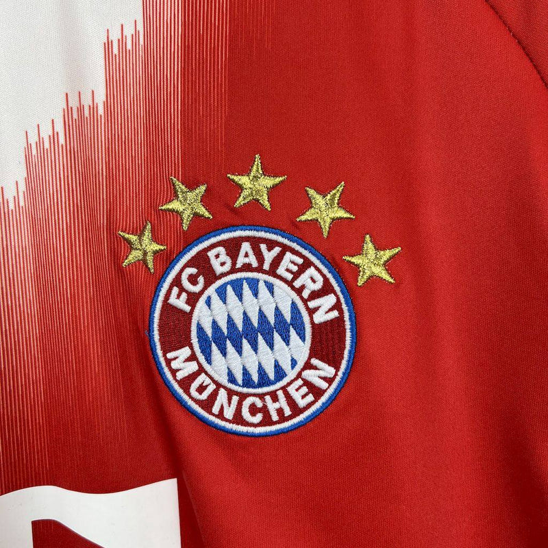 Camisa Bayer de Munique 25/26 Uniforme I - Modelo Torcedor