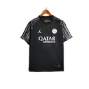 Camisa Paris Saint - Germain (PSG) 25/26 Goleiro - Preto - Versão Torcedor