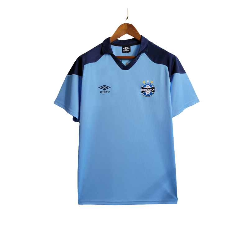 Camisa Grêmio 23/24 Treino - Azul Celeste - Versão Torcedor