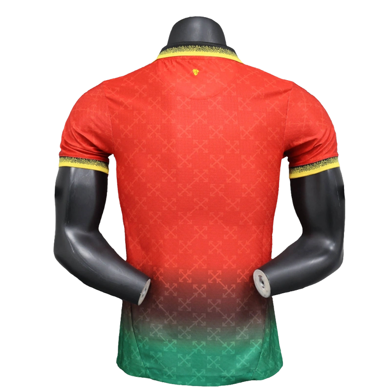 Camisa AC Milan 25/26 Edição Comemorativa - Vermelho - Versão Jogador