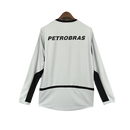 Camisa Flamengo 02/03 Goleiro Cinza - Versão Retrô Manga Longa