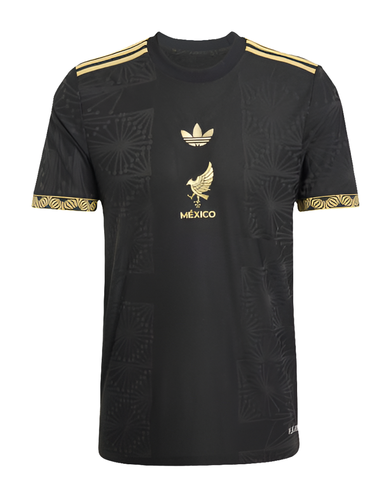 Camisa México 25/26 Edição Copa Ouro - Preto - Versão Torcedor