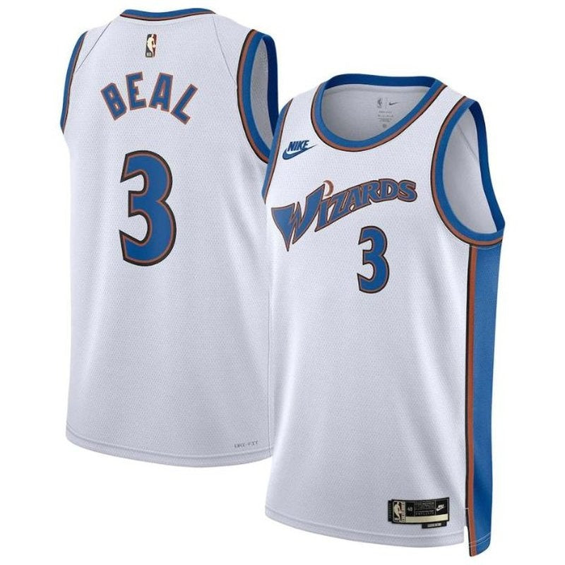 Camisa NBA Bradley Beal - Washington Wizards - 2023 Branco - Edição Clássica
