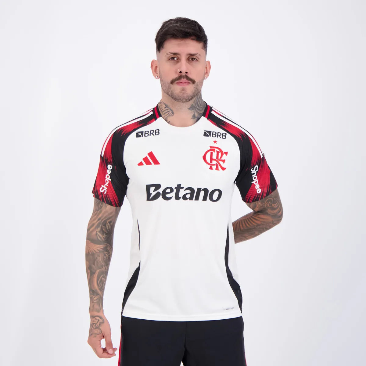 Camisa Mengão 2025/26 II Torcedor Com Patrocínios