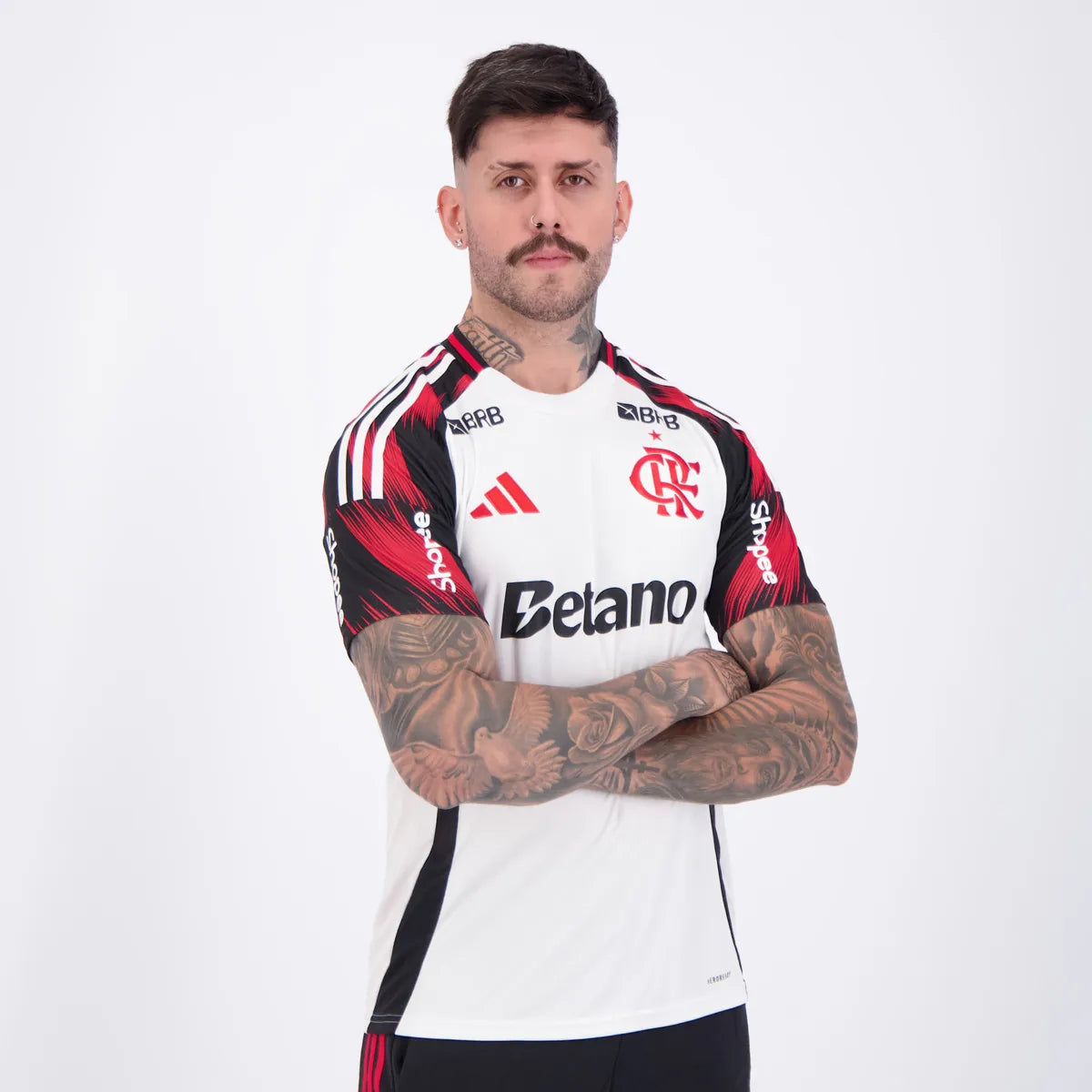 Camisa Mengão 2025/26 II Torcedor Com Patrocínios