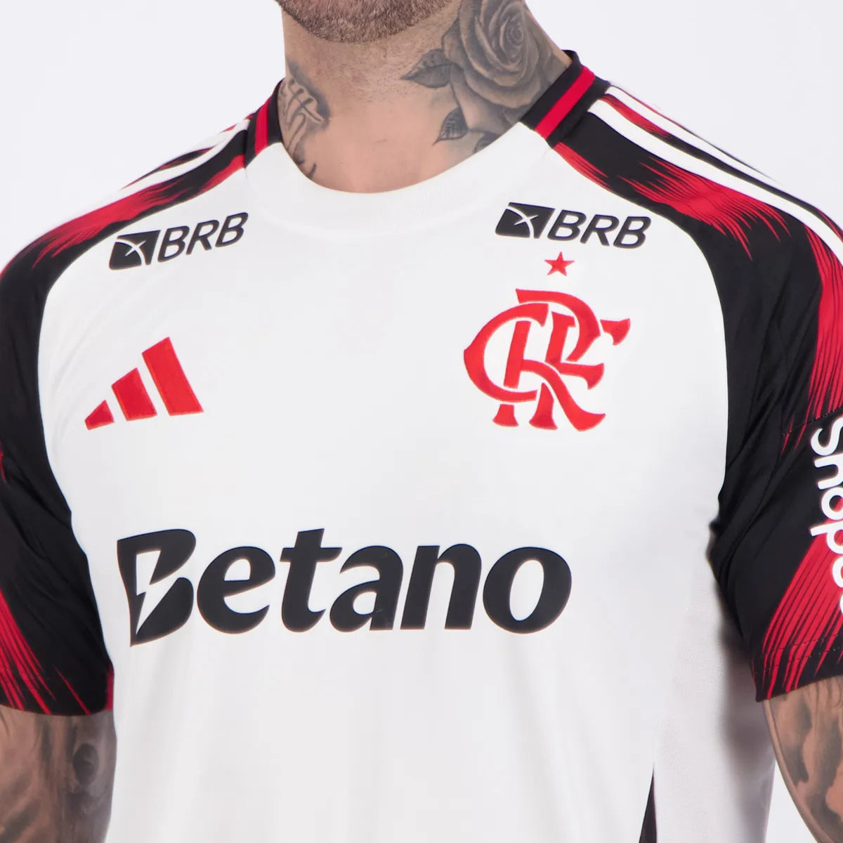 Camisa Mengão 2025/26 II Torcedor Com Patrocínios