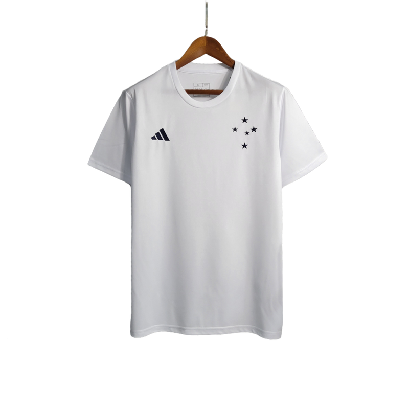 Camisa Cruzeiro 23/24 Treino - Branco - Versão Torcedor
