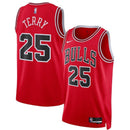 Camisa NBA Dalen Terry - Chicago Bulls - 2022 - Edição Ícone - Vermelho