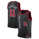 Camisa NBA DeMar DeRozan - Chicago Bulls - 23/24 - Preto - Edição Cidade