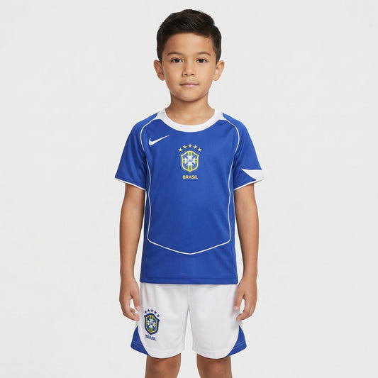 Conjunto Infantil Nike Brasil II 2002