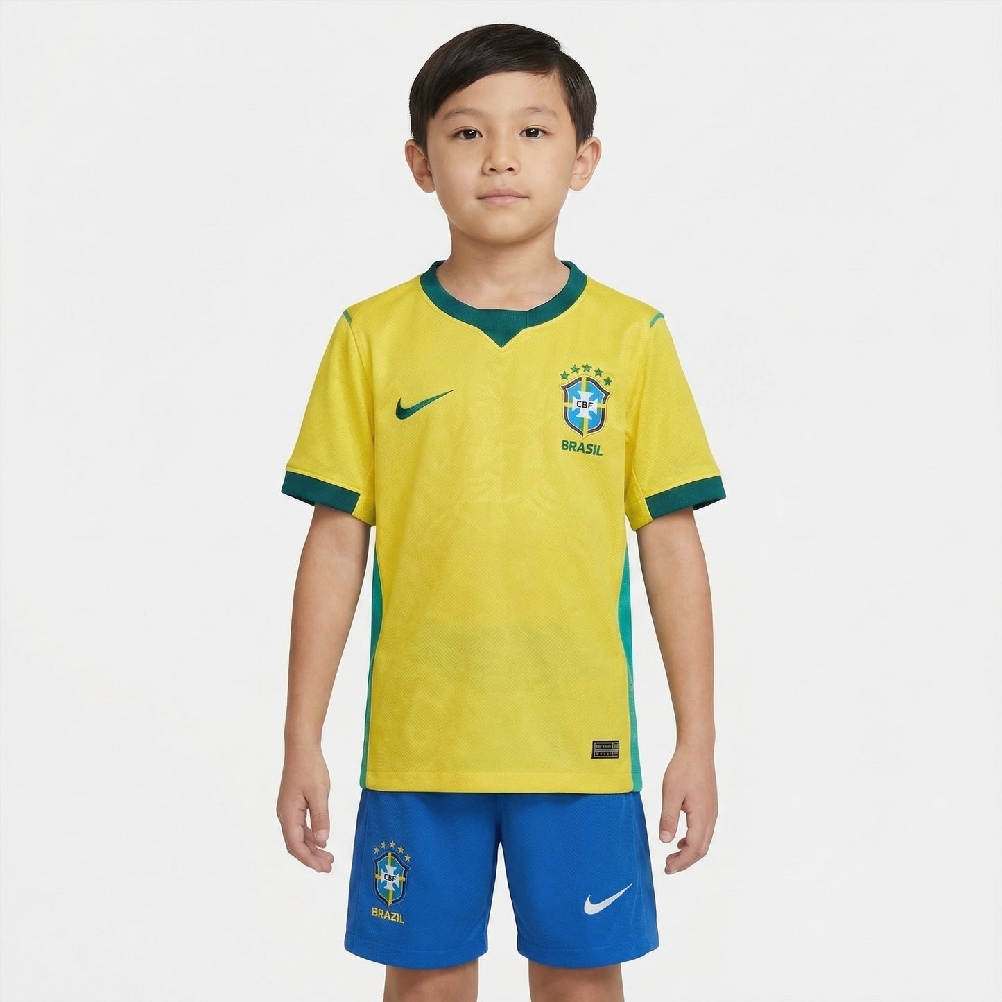 Camisa Kit infantil Brasil 2026 - Copa do Mundo I