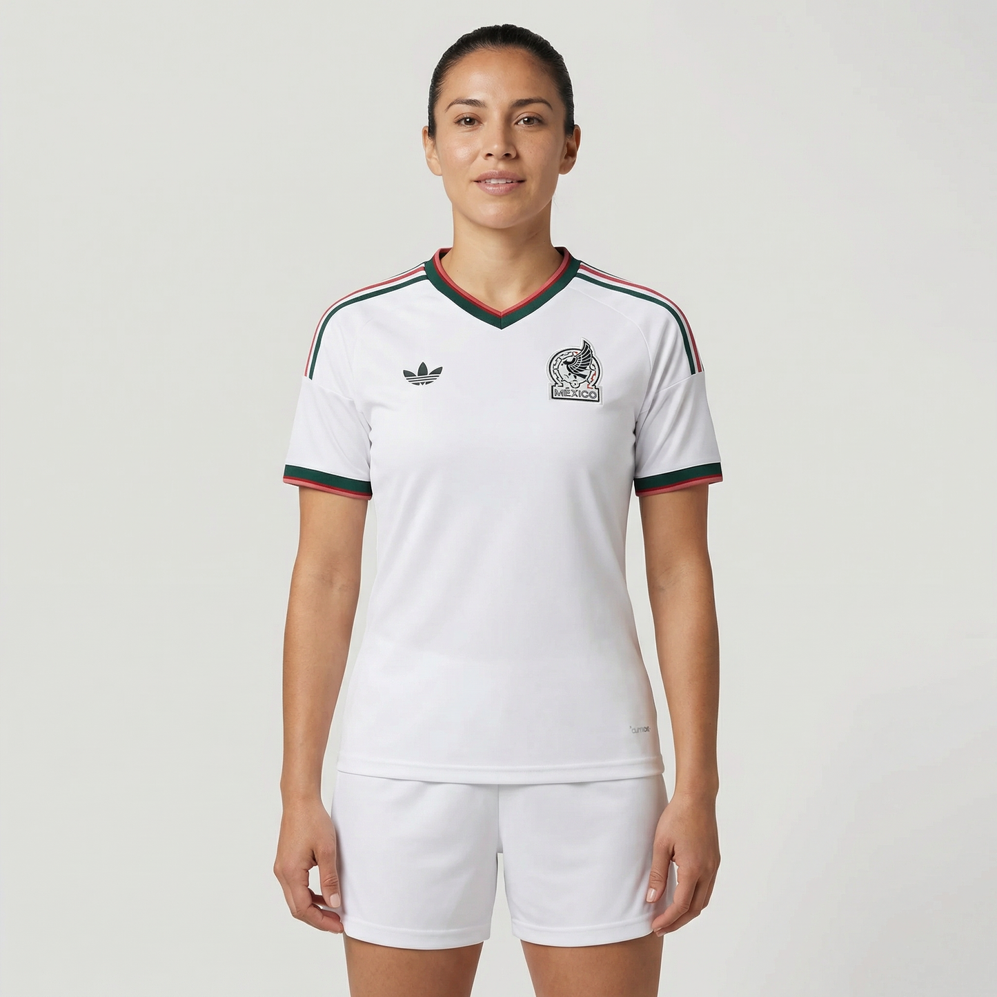 Camisa Seleção México II 26/27 - Torcedor Adidas Feminina - Branca