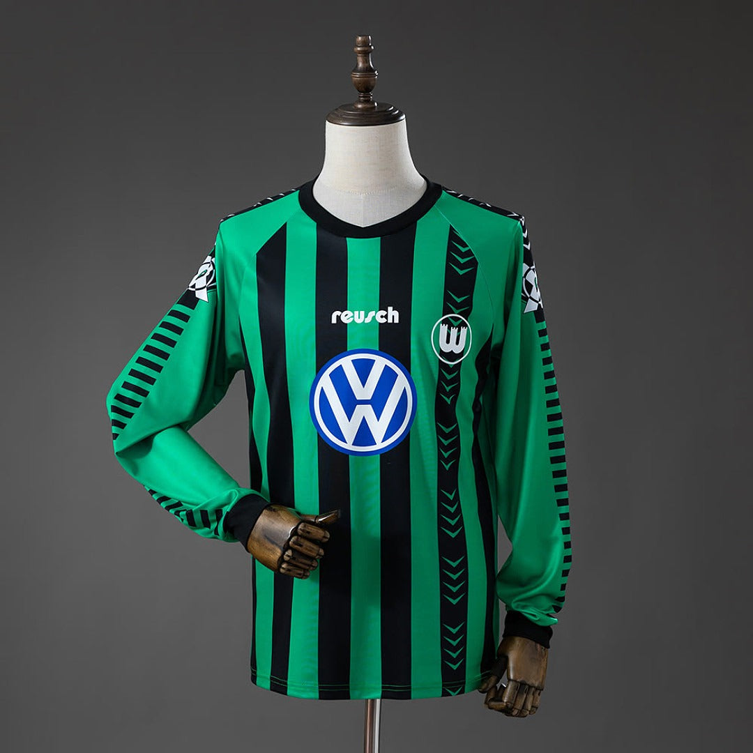 Camisa Wolfsburg 1995/96 - Manga Longa