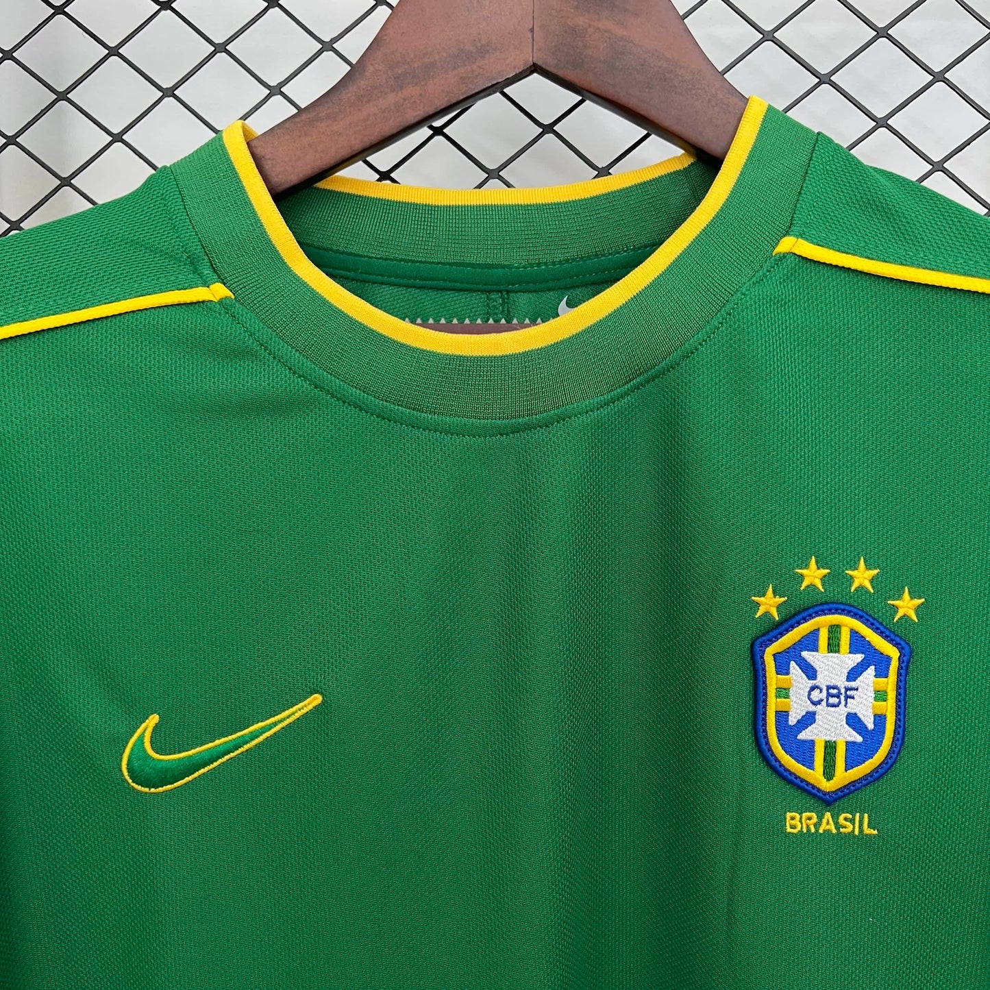 Camisa Brasil 1998 Goleiro - Retro