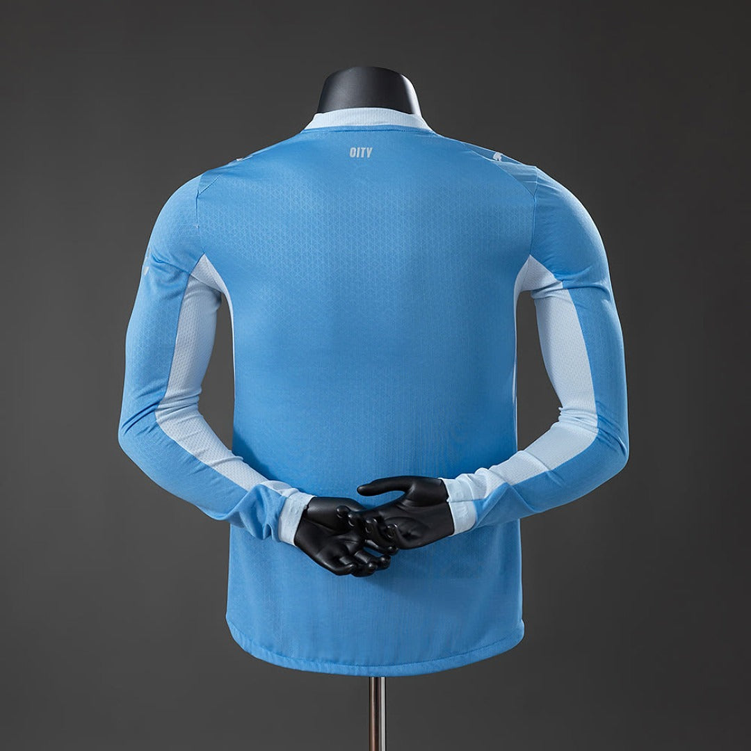 Camisa Manchester City 26/27 Home - Jogador manga longa
