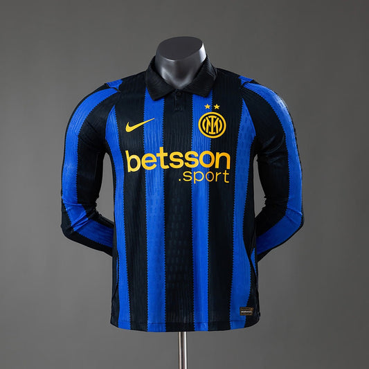 Camisa Internazionale 26/27 Home - Jogador Manga Longa
