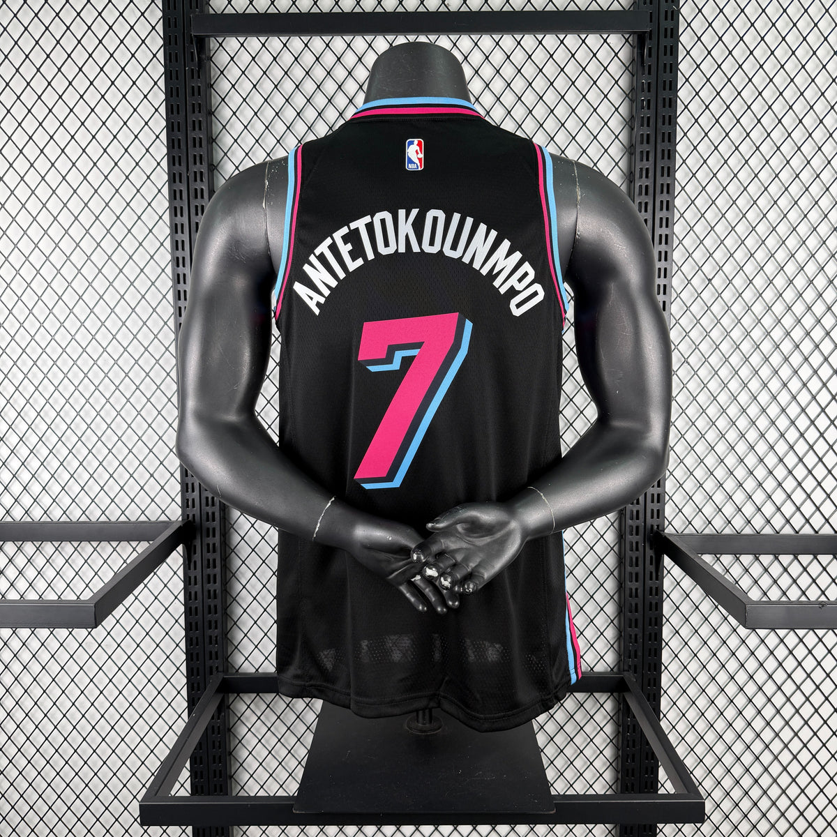 Regata Miami Heat Black gola
